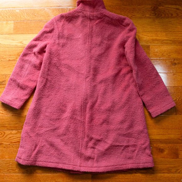 VTG Pink Wool Alpaca Coat - Episode Sz M - Picture 4 of 4